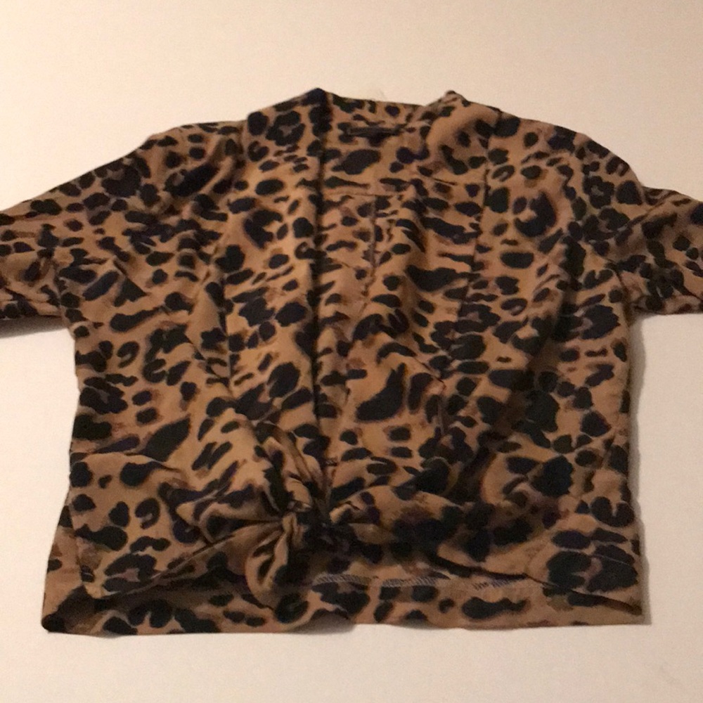 Leopard blazer